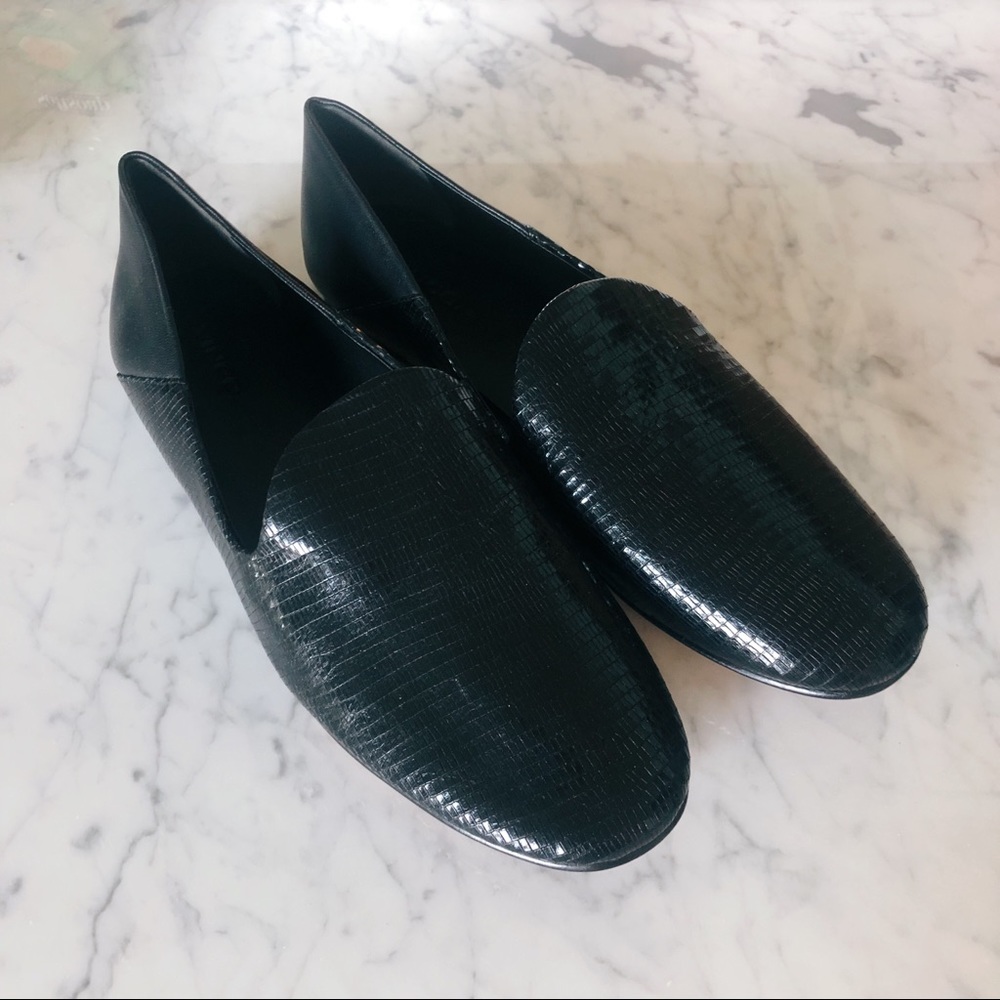 Vince black loafer